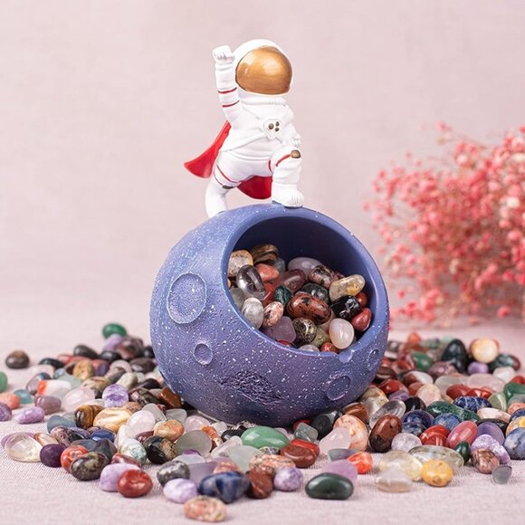 NEW 72 Pcs Handpicked Tumbled Stones and Crystals Bulk for Healing - Picture 8 of 9